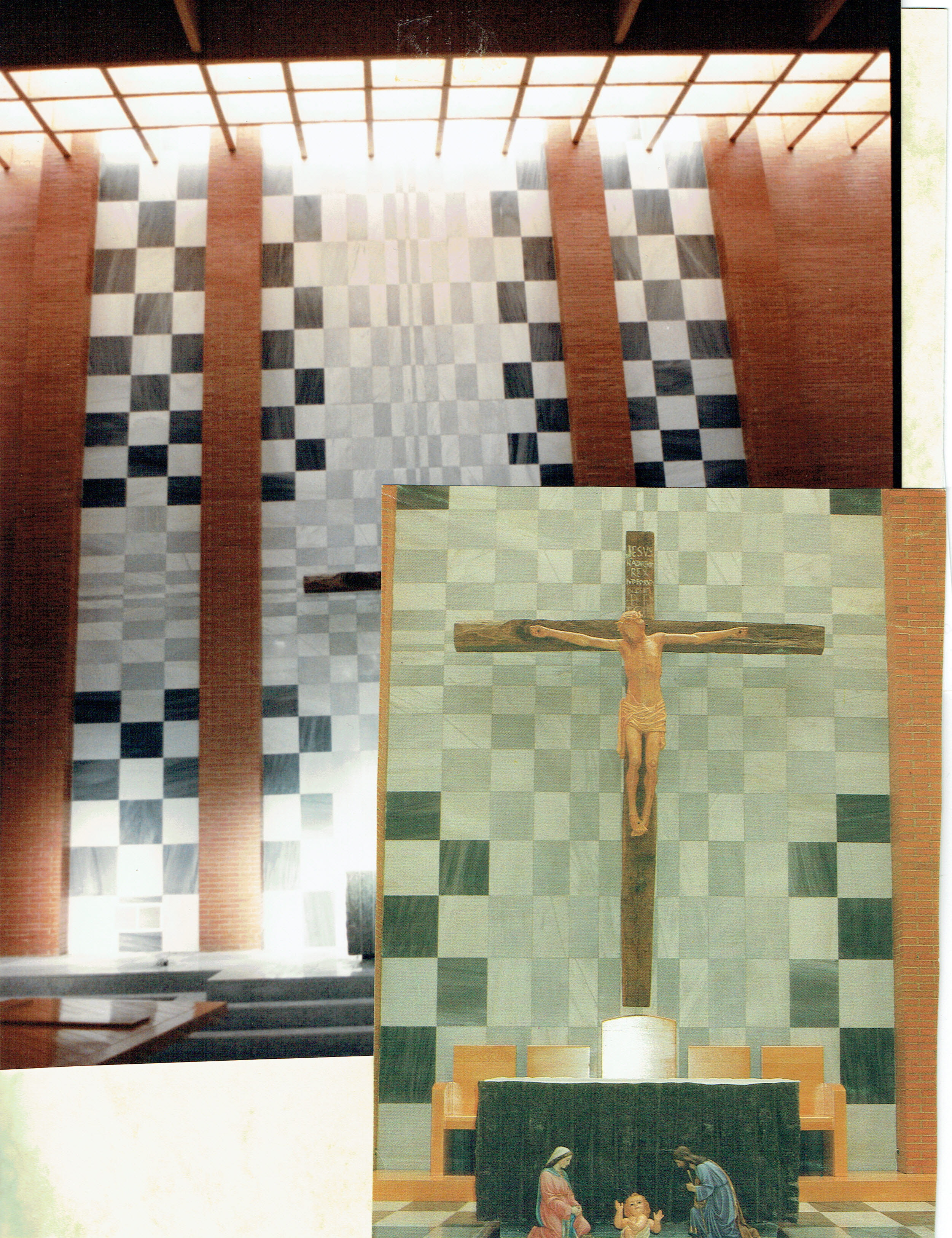 Mosaico del altar de la Iglesia del Perpetuo Socorro, Mérida